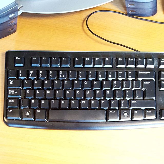 This is what you can expect when you take a day off.. #notmykeyboard