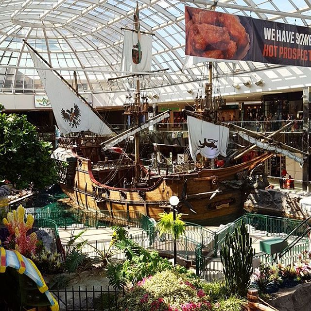 And there is a pirate ship