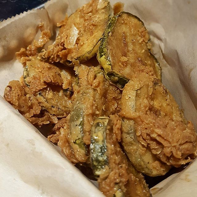 Fried pickles, that's my first try..