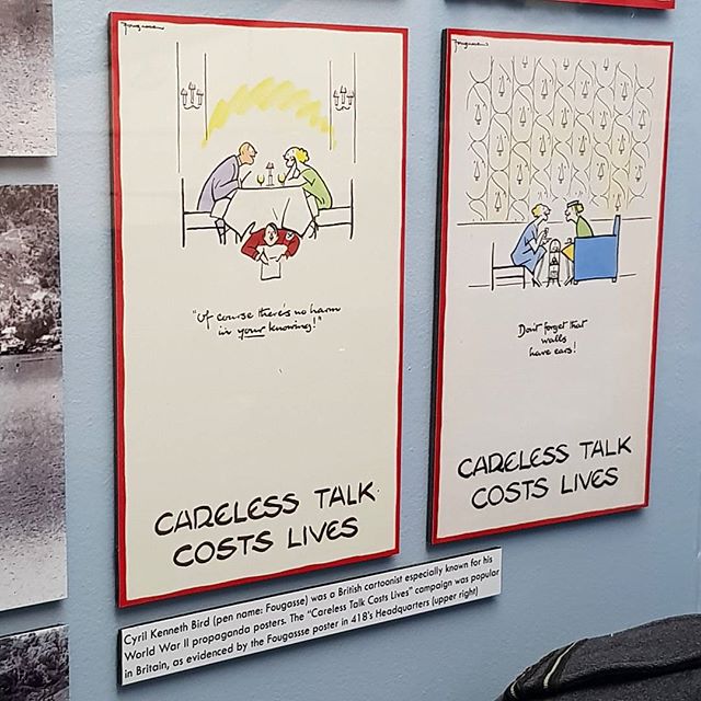 "Careless talk costs lives"