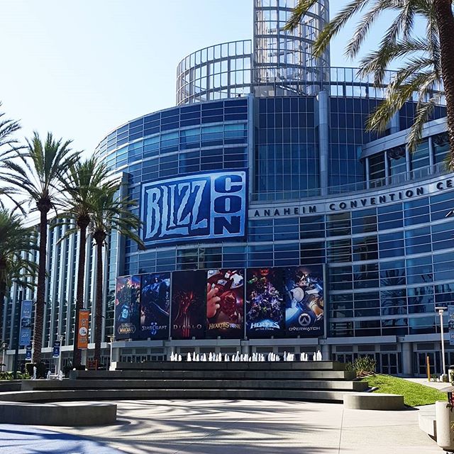 It has been a long day traveling but I made it.. #blizzcon2017