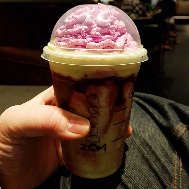 Time to try this Zombie frappachino...