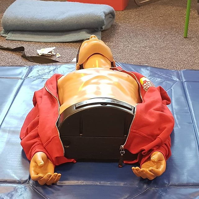 This one had quite an busy day..#resuscitationdummy